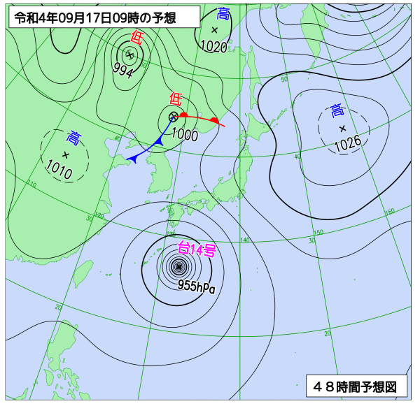 9月16日の風占い