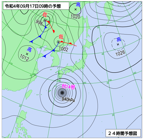 9月17日の風占い